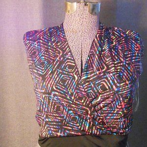 Body Central Crisscross Wrap Bodysuit, X Large